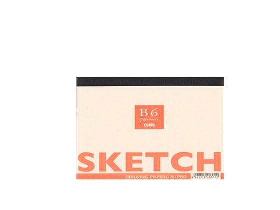 Muse Drawing Paper The Sketch B6 Orange