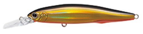 TackleHouse FMD83 Minnow Double Dia Bitstream FMD 3.3 inches (83 mm), 0.4 oz (10 g), Gold Black Orange Berry #14 Lure