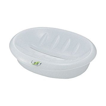 INOMATA 74900 Natural Leaf Soap Dish