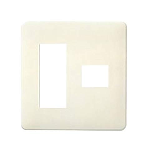 Panasonic WN6274WK High Waist One-Touch Modern Plate, 4 (3 + 1 Piece), Milky White