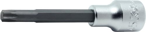 Ko-ken 4025.100-T30 1/2 Sq. Dr. Bit Socket TORX T30 Length 100mm
