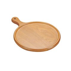 遠藤商事 Takahashi Sangyo WPZ05008 Pizza Tray, Large, 7.9 inches (200 mm), Tulip Wood, Made in Japan