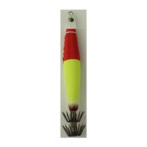 Daiwa Emerald Ika Metal Sutte, 4.9 oz (113 g), Large Red Yellow