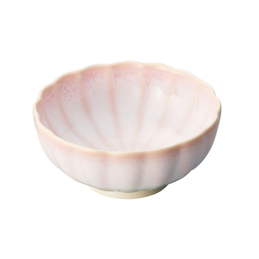 Chrysanthemum-Shaped Small Bowl – Peach Pink
