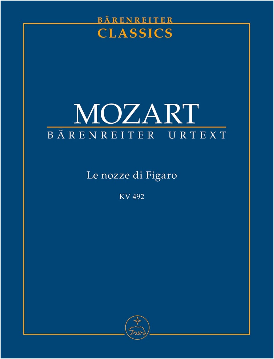 Mozart: The Marriage of Figaro, KV 492 / New Mozart Edition / Study Score