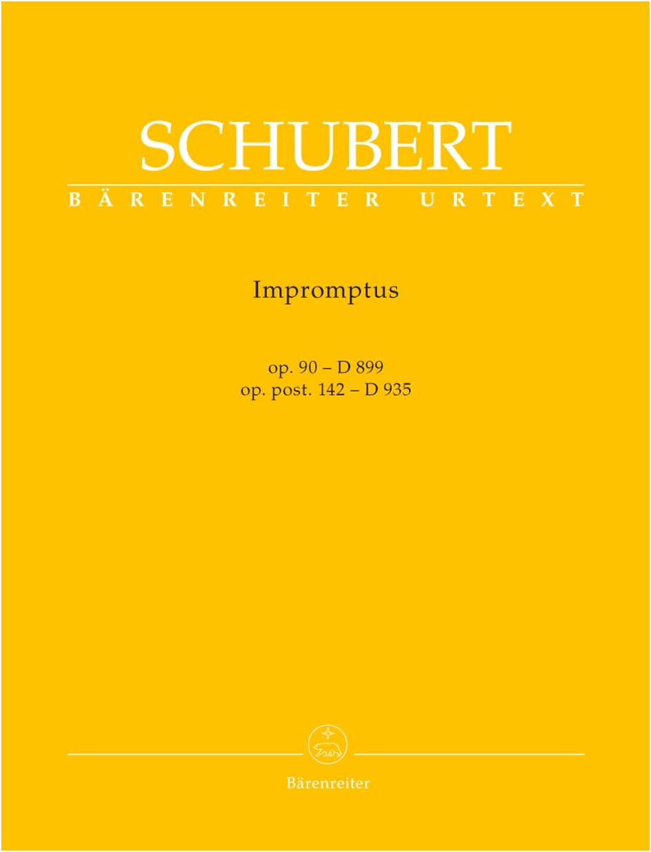 Schubert: Impromptus Op. 90, D 899 & Op. post. 142, D 935 (New Schubert Complete Edition) for Piano Solo