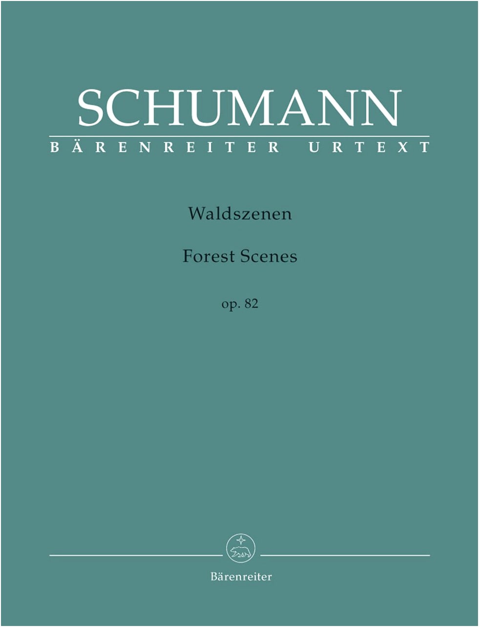 Schumann: Waldszenen (Forest Scenes) Op. 82 for Piano Solo (Stuwe Edition, Schirmer Fingering)