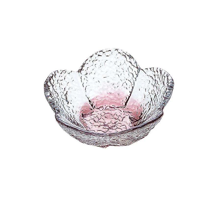 Glass Mini Bowl "Hanamai" - Light Purple