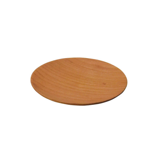 Cherry Wood Small Plate – Natural Wooden Dish