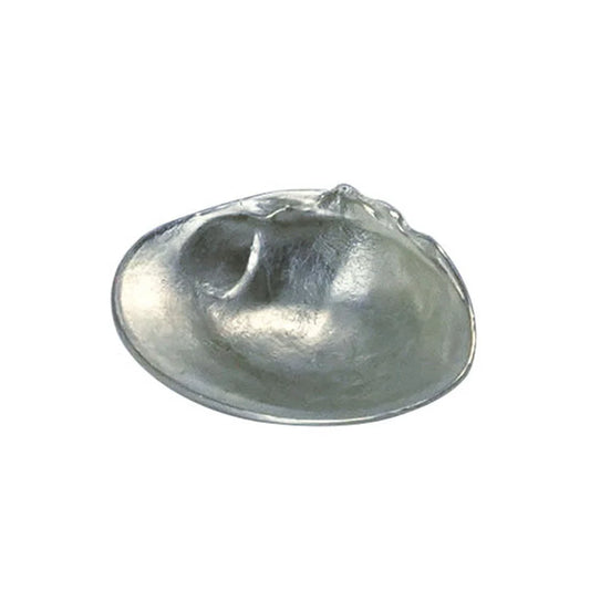 Tin Clam-Shaped Small Dish