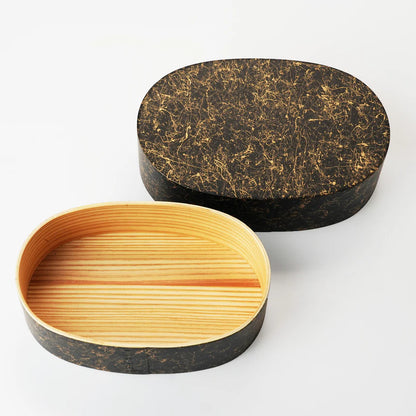 Reinforced Coated Wappa Bento Box (Ranshi Black) – Modern Japanese Lunch Box