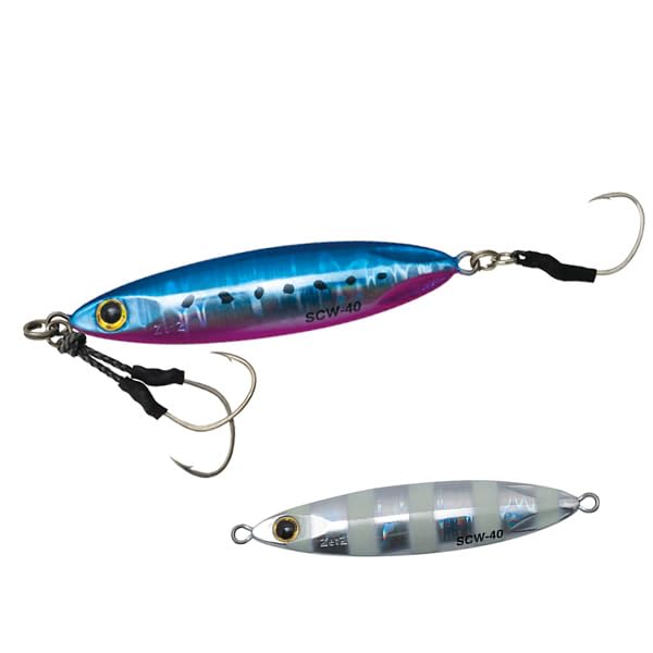 Anglers Republic Throw Brat cast Wide 30 / Zebra Glow