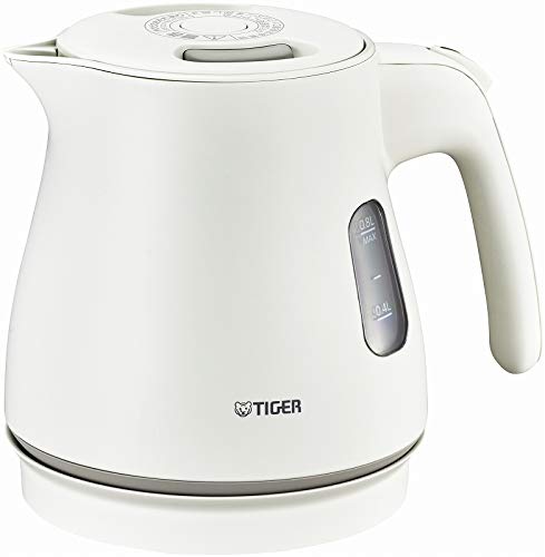 Tiger Electric Kettle 0.8L Matte White TIGER PCM-A080-WM