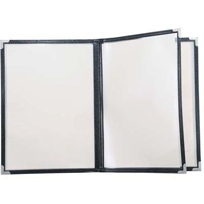 kuikkumenyu-bukku B5 size QM – 40 6 Page Black 32583