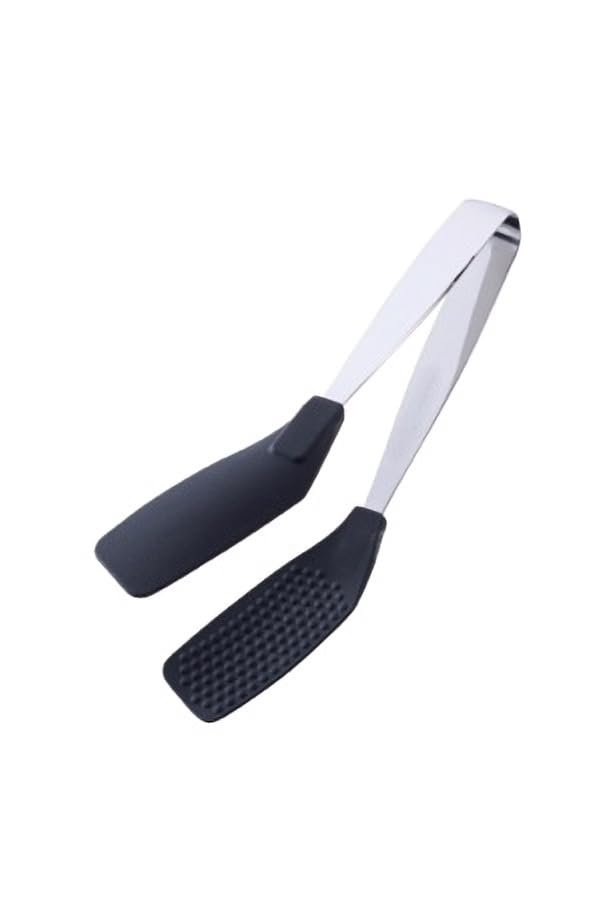 田辺金具(Tanabekingu) Tanabe Hardware Sushi Tongs, Black, 7.1 inches (180 mm), [4871] Resin Tongs, Embossed Inside