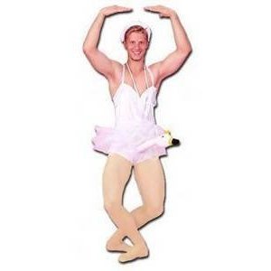 Deluxe Swan Pants Costume - One Size for Adults