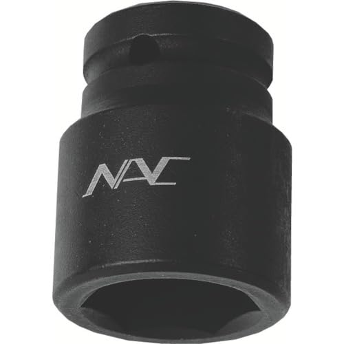 424 Knack Socket, Short Type, 6 PT, Insertion Angle 0.5 inches (12.7 mm) x Opposite Side 0.9 inches (24 mm)