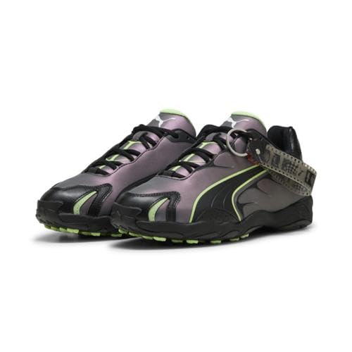 PUMA(プーマ) Men's Sneakers, Speed Green/Puma Black, 23.5 cm