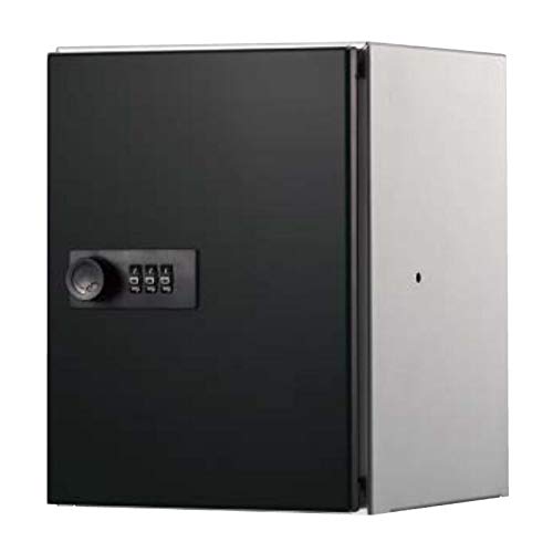 NASTA Private Box KS-PV002S-D1-BK Indoor Type Black D0.8 x Height 5.9 x Width 5.9 inches (20 x 15 x 15 cm)
