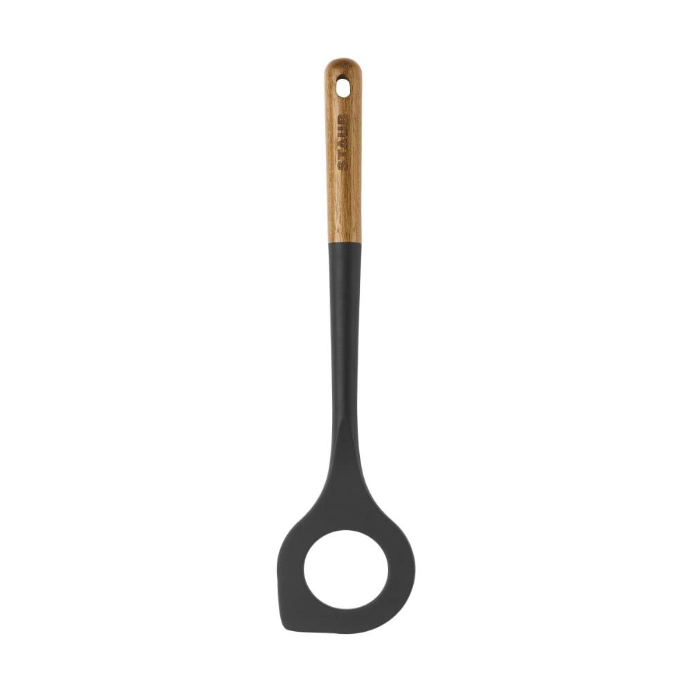 STAUB 40503-108 Risotto Spoon Acacia Wood 31 cm Black