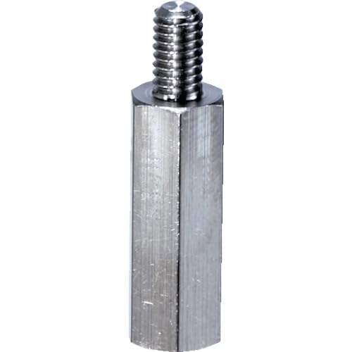 TRUSCO TBSU-425 Hex Supporters, Stainless Steel, Male to Female M4XL25, Pack of 10