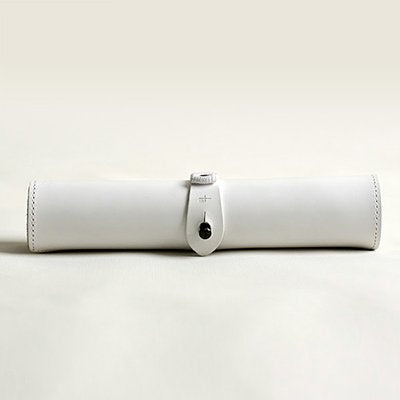 m+ EMUPIU rotolo SUEDE roll pencase White