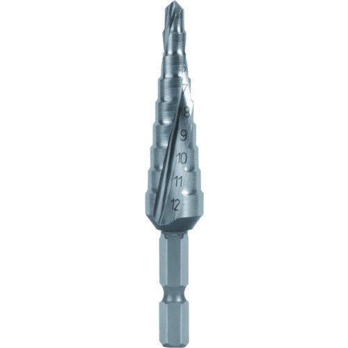 TRUSCO Spiral Step Drill TSDS12