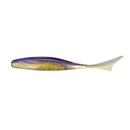 Owner Worm GN-22 Justerfish 3.5" Purple W Silver F #14 82919