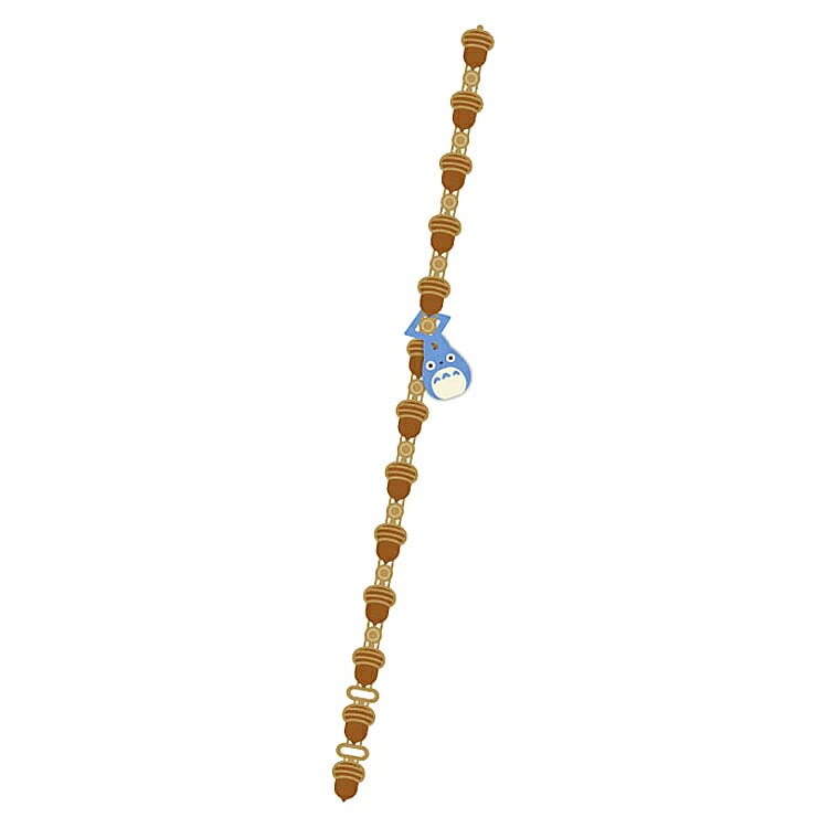 Ensky My Neighbor Totoro Lace Bracelet + (Plus) (2) Medium Totoro Approx. H 0.4 x W 9.4 inches (10 x 240 mm), Polyester, ワンサイズ, Polyester