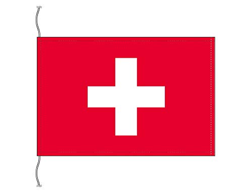 Swiss [Tabletop Flag Flag 16 × 24 cm with high-grade TR]