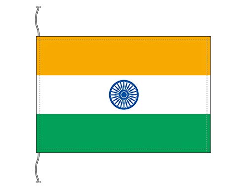 India Flag [Tabletop Flag Flag 16 × 24 cm with high-grade TR]