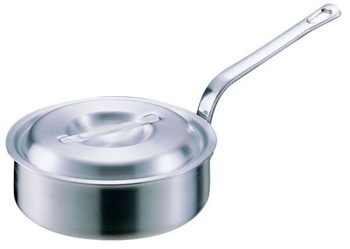 Akao Aluminum AKT20015 DON One-Handed Shallow Pot 5.9 inches (15 cm) Aluminum Alloy, Handle (Die Cast Aluminum), Japan