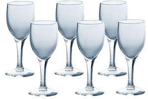 東洋佐々木ガラス Toyo Sasaki Glass 32038 Sherry Glass, 2.4 fl oz (70 ml), New Spool, Made in Japan, Dishwasher Safe, Set of 6