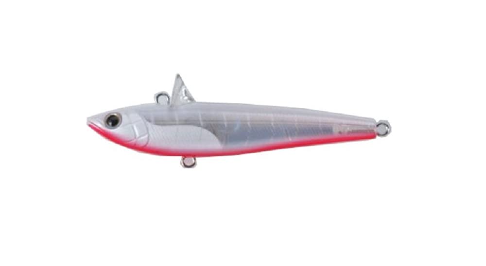 TackleHouse, R.D.C RB88 Vibrating Lure, Rolling Bait, 3.5 inches (88 mm), 0.8 oz (24 g), PP Pearl White/Red Berry #P03
