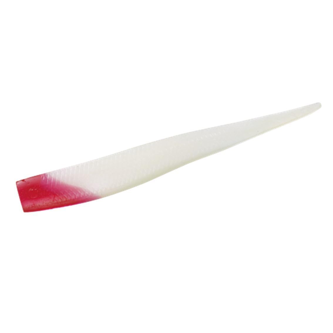 Daiwa Sea Bass Wind Worm Morethan Middle Upper 3.5 Inch Pearl Red Head Lure