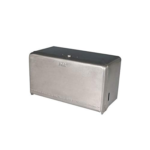 Dulton 100-160NVB Tissue Dispenser Vibration Finish Steel Paper Holder Box Height 145 Width 260 Depth 125mm