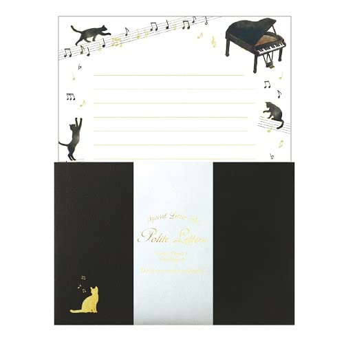 Wrap Letter Set Cat Music TL102