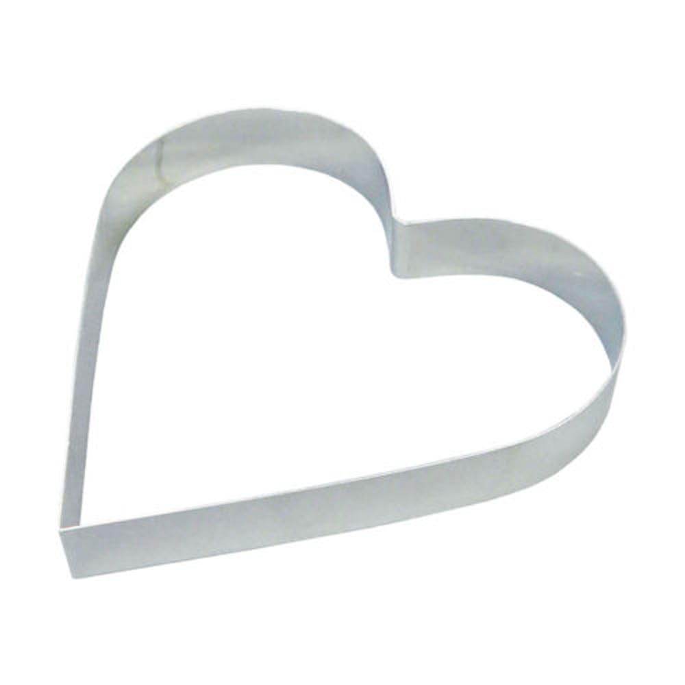 WSL16237 Tiger Crown Selle Ring Heart Shallow Type No. 1237 18-8 Stainless Steel, Japan