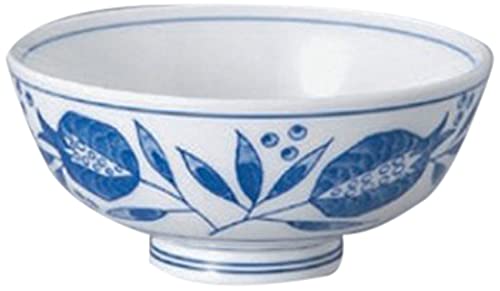 せともの本舗 Set of 10 Rice Bowls, Pomegranate Nakahira, 4.5 x 2.1 inches (11.3 x 5.3 cm), Reinforced Japanese Tableware, Sake Cup, Restaurant, Inn, Commercial Use