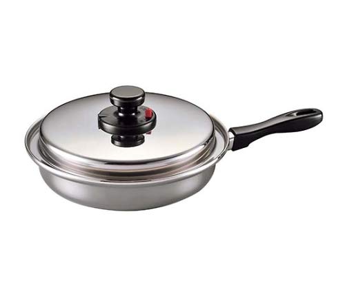 18-10 Extra Frying Pan with Lid, 9.4 inches (24 cm) 4232500