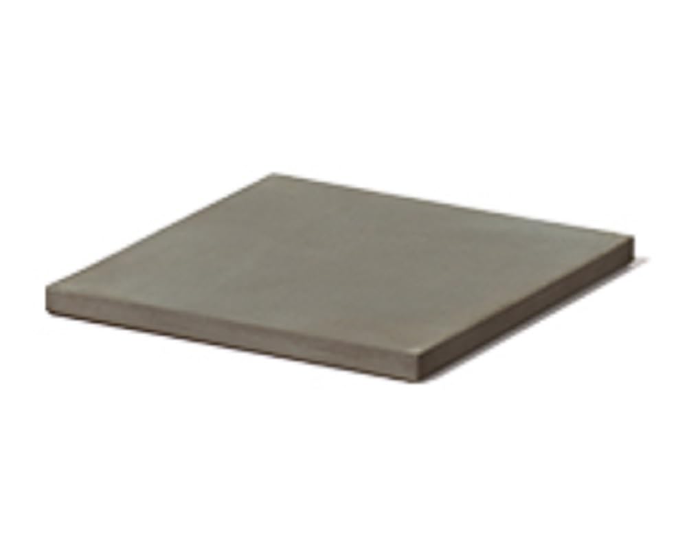 Soil D347 BK Diatomaceous Earth Coasters, Large, Square, Set of 2, Same Color, Black