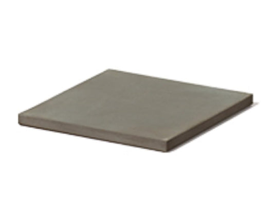 Soil D347 BK Diatomaceous Earth Coasters, Large, Square, Set of 2, Same Color, Black