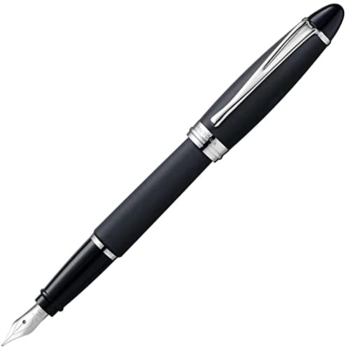 [Fountain Pen] Aurora Epsilon Satin B10-N Fountain Pen, Black, Steel Nib, M