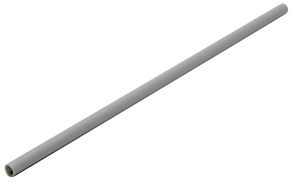 Wave Material Series OM-555 Plastic Pipe, Gray, Thick, Outer Diameter 0.3 inches (7.5 mm), 4 Pieces, Hobby Material