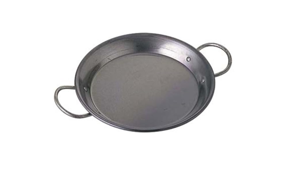 Iron Black Leather Pave Set Area Pot 26 cm