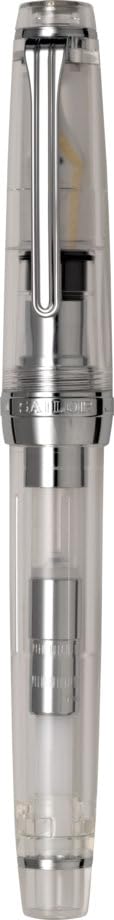 Sailor Fountain Pen Professional Gear Silver Demonstrator Model Bold 11-3775-600