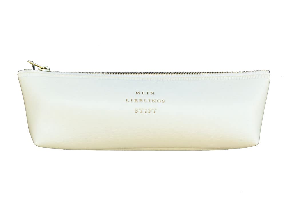 Zipper Pen Case (Classic) White [GP073]