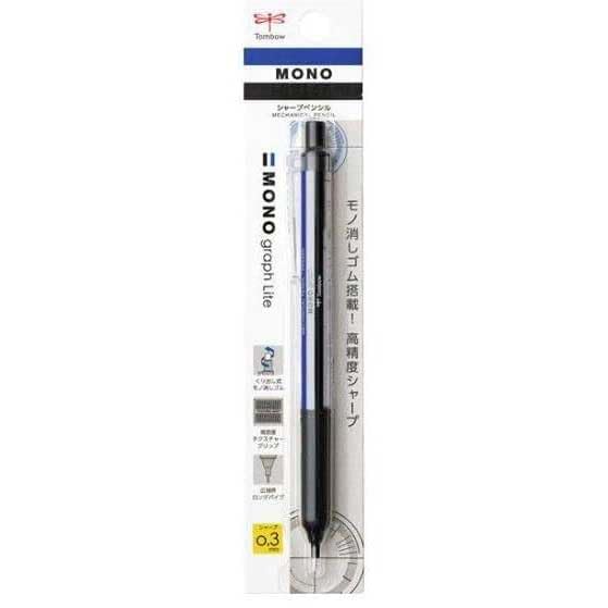 Tombow Mono Graph Lite Mechanical Pencil | 0.3 mm | Mono Colour [DPA-121A]