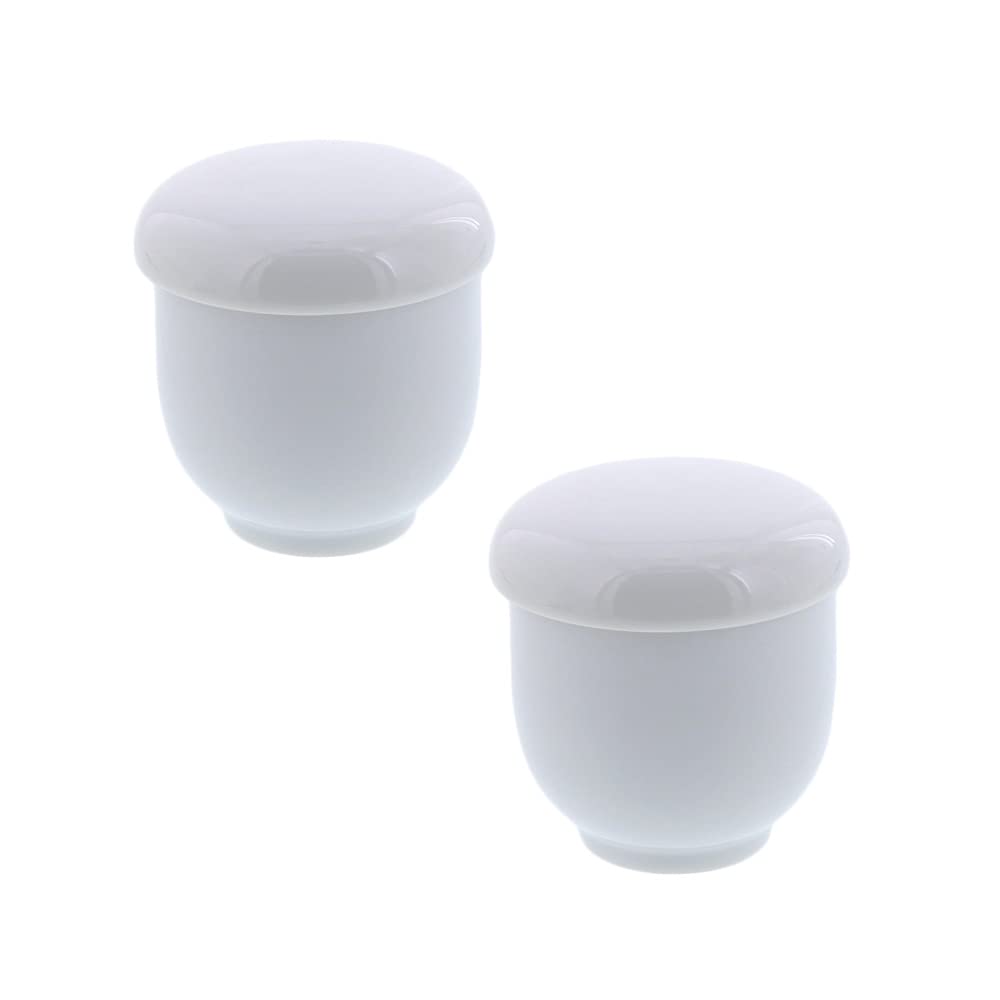 Tableware East CHAWAN-MUSHI 8.4 oz Cup East Original Product Made in Japan -Set of 2 -
