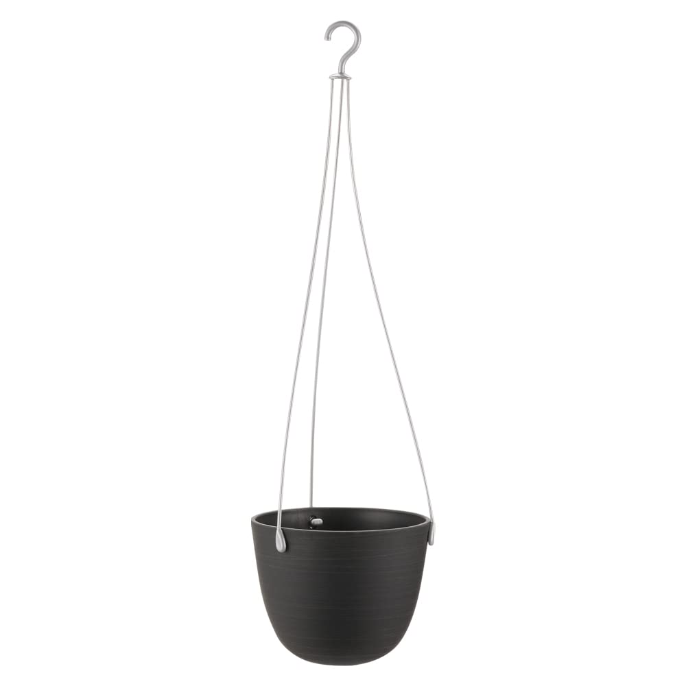 Richell Grenie Hang Pot, Type 16, Black